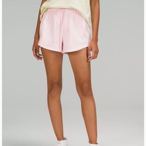 NEW lululemon inner glow shorts in strawberry milkshake
